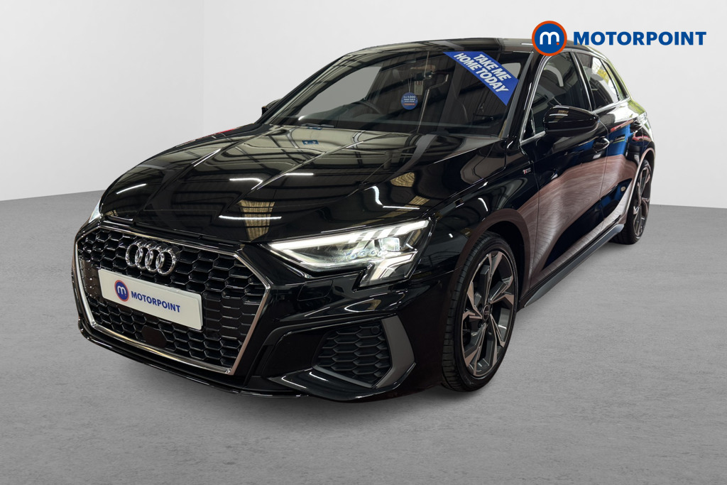 Audi A3 S Line Automatic Petrol Hatchback - Stock Number (1628011) - Passenger side front corner