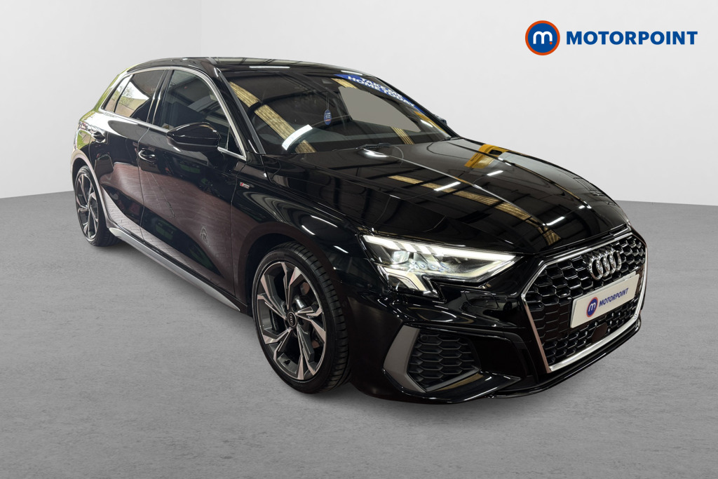 Audi A3 S Line Automatic Petrol Hatchback - Stock Number (1628011) - Drivers side front corner