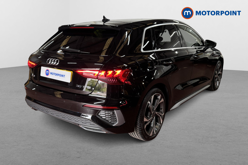 Audi A3 S Line Automatic Petrol Hatchback - Stock Number (1628011) - Drivers side rear corner