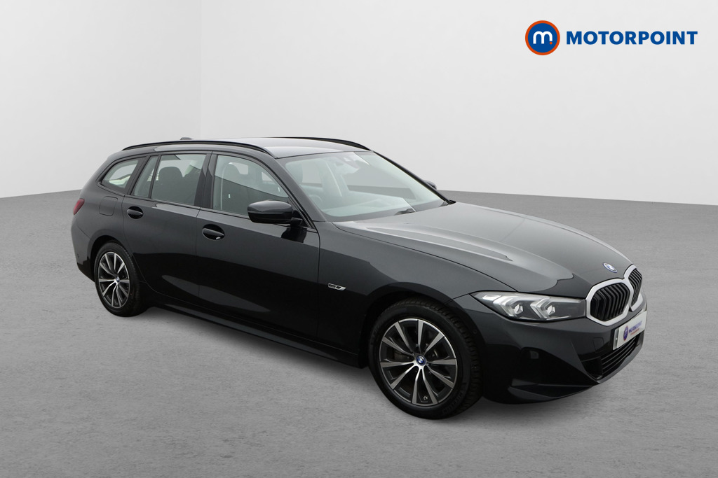 BMW 3 Series Sport Automatic Petrol Plug-In Hybrid Estate - Stock Number (1628281) - Drivers side front corner