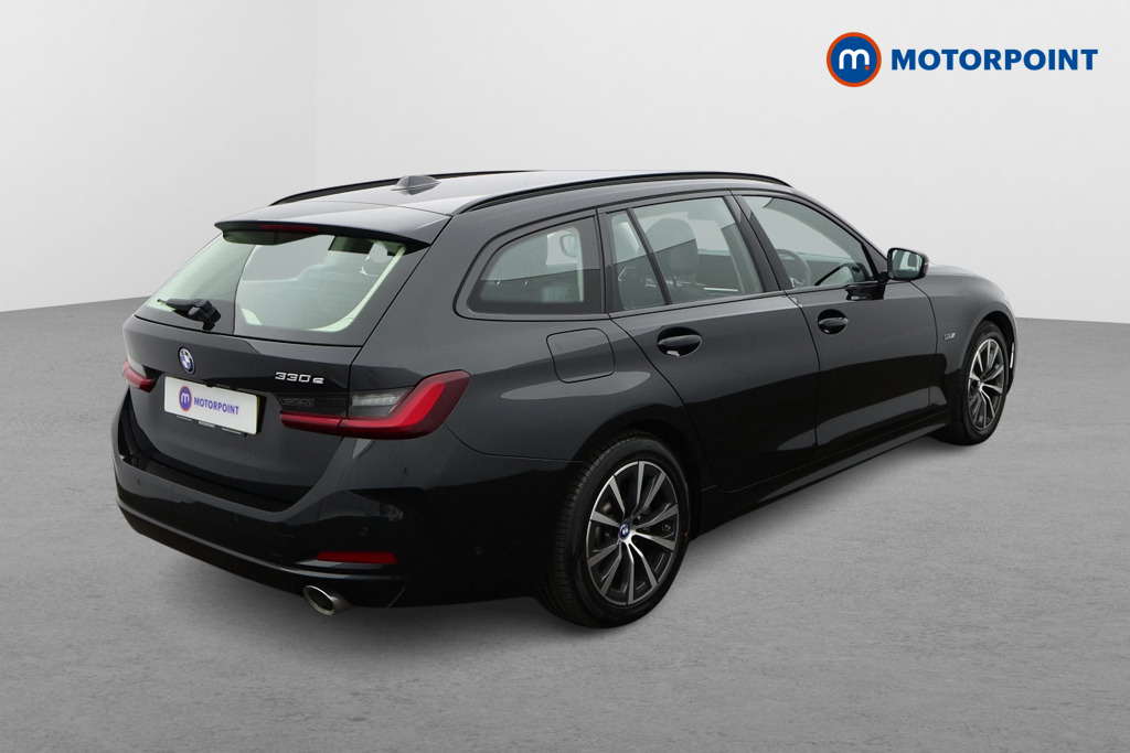 BMW 3 Series Sport Automatic Petrol Plug-In Hybrid Estate - Stock Number (1628281) - Drivers side rear corner