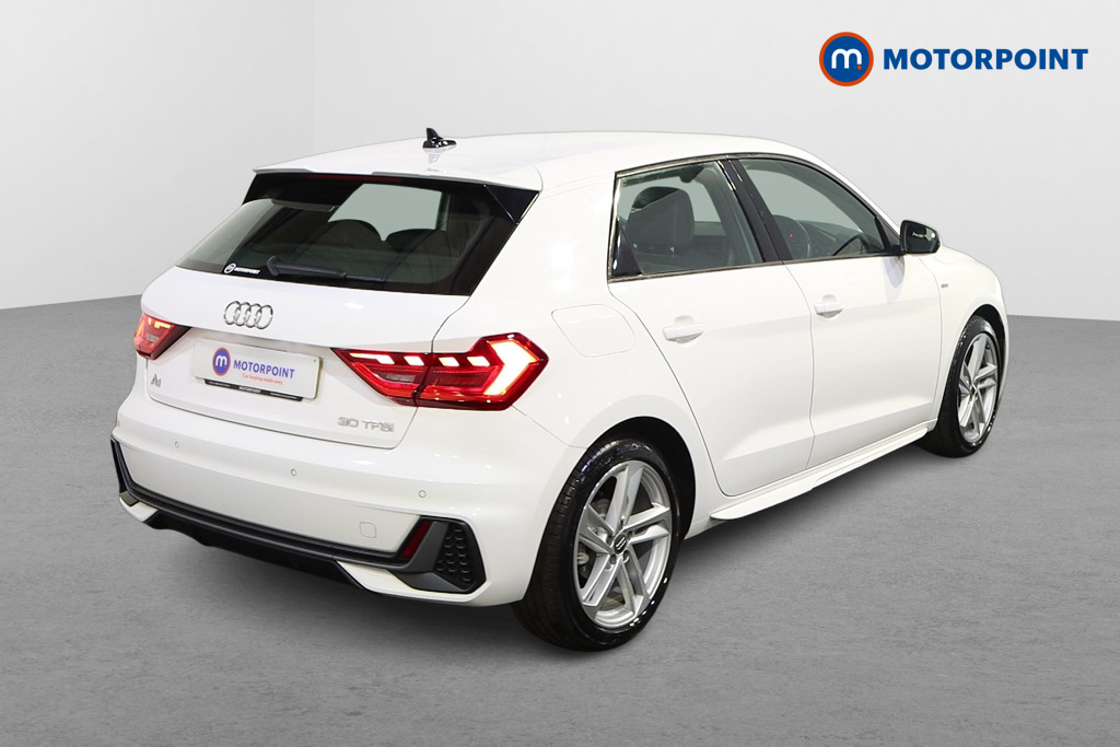 Audi A1 S Line Manual Petrol Hatchback - Stock Number (1629852) - Drivers side rear corner