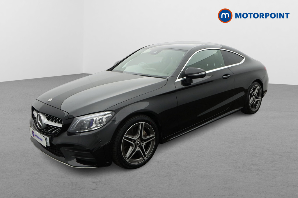 Mercedes-Benz C Class Amg Line Edition Automatic Petrol Coupe - Stock Number (1631538) - Passenger side front corner