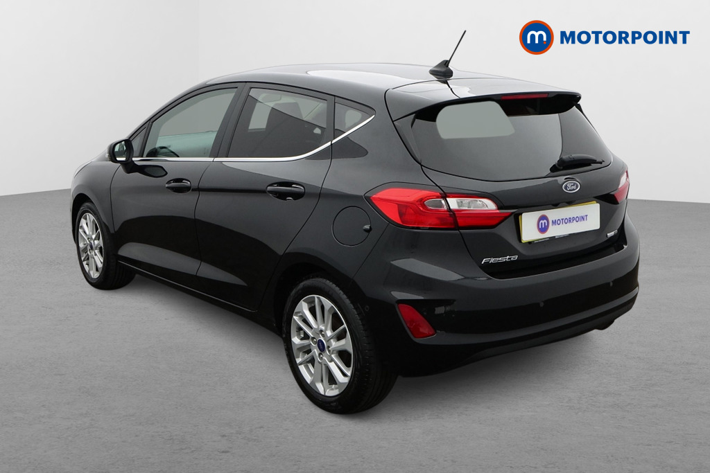 Ford Fiesta Titanium Manual Petrol Hatchback - Stock Number (1633871) - Passenger side rear corner
