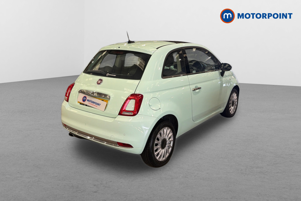 Fiat 500 Lounge Manual Petrol Hatchback - Stock Number (1634392) - Drivers side rear corner