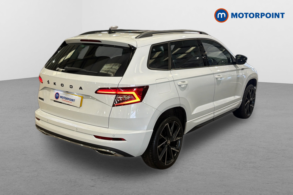 Skoda Karoq Sport Line Automatic Petrol SUV - Stock Number (1634511) - Drivers side rear corner