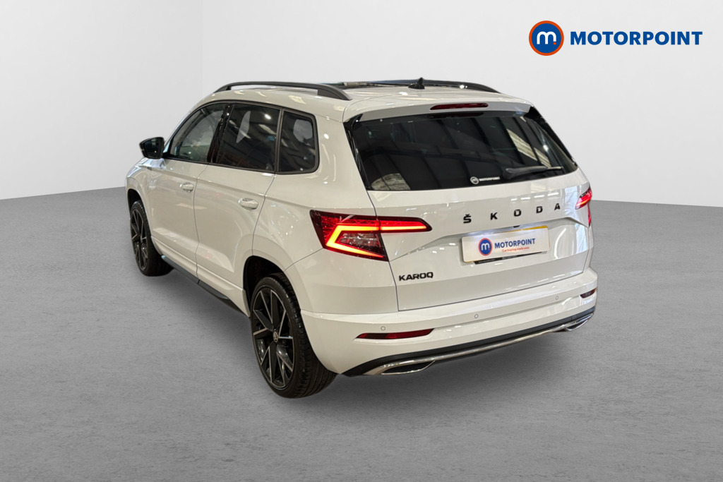 Skoda Karoq Sport Line Automatic Petrol SUV - Stock Number (1634511) - Passenger side rear corner