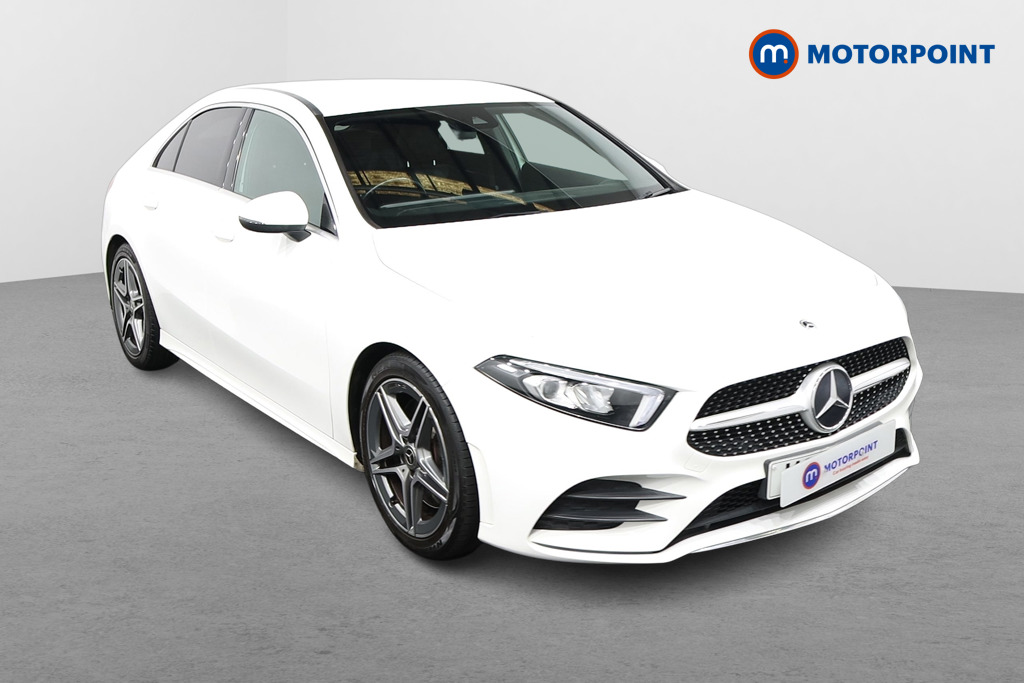 Mercedes-Benz A Class Amg Line Automatic Petrol Saloon - Stock Number (1634930) - Drivers side front corner
