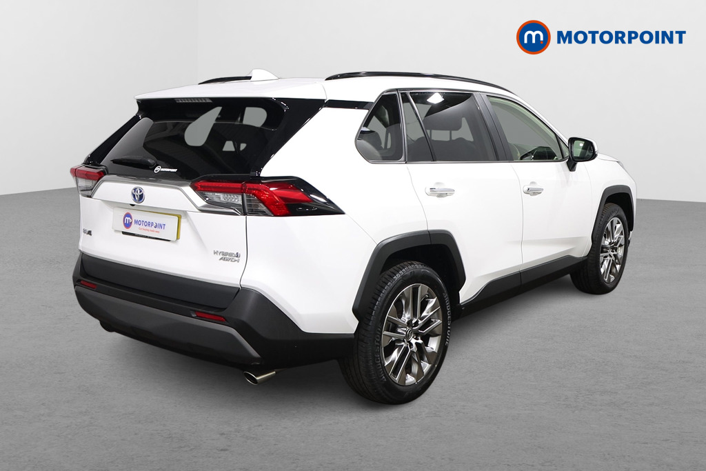 Toyota Rav4 Excel Automatic Petrol-Electric Hybrid SUV - Stock Number (1635079) - Drivers side rear corner