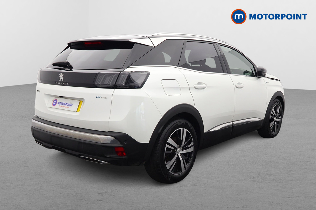 Peugeot 3008 GT Automatic Petrol Plug-In Hybrid SUV - Stock Number (1625927) - Drivers side rear corner