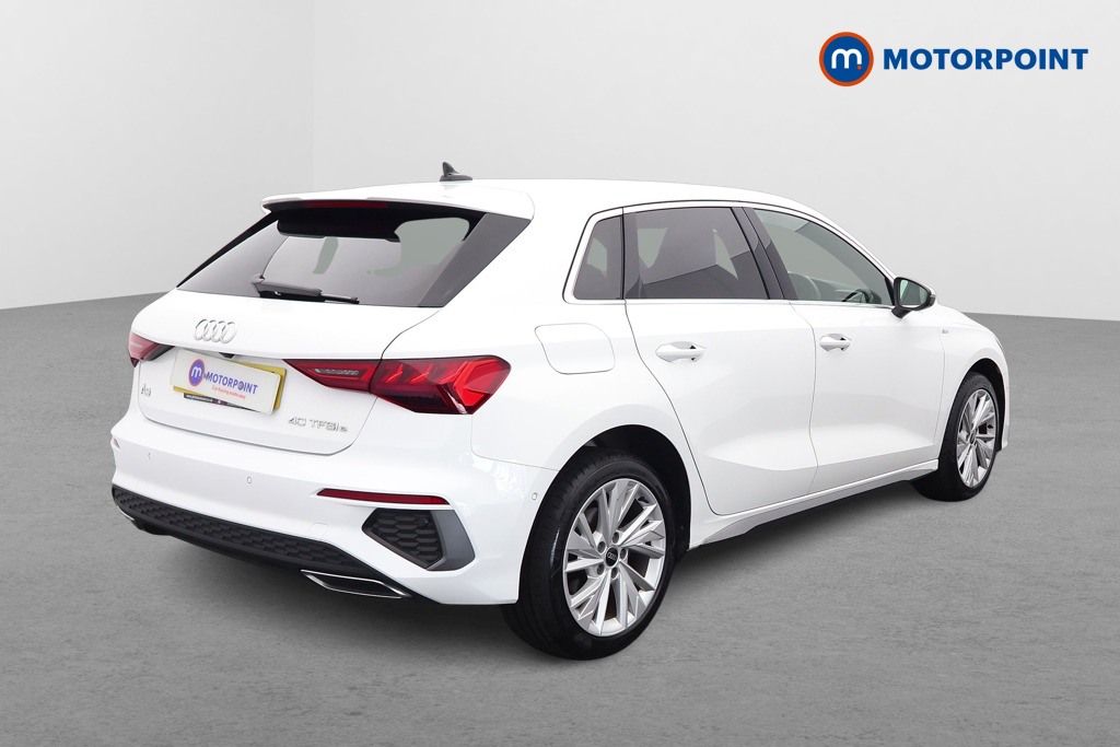 Audi A3 S Line Automatic Petrol Plug-In Hybrid Hatchback - Stock Number (1627934) - Drivers side rear corner