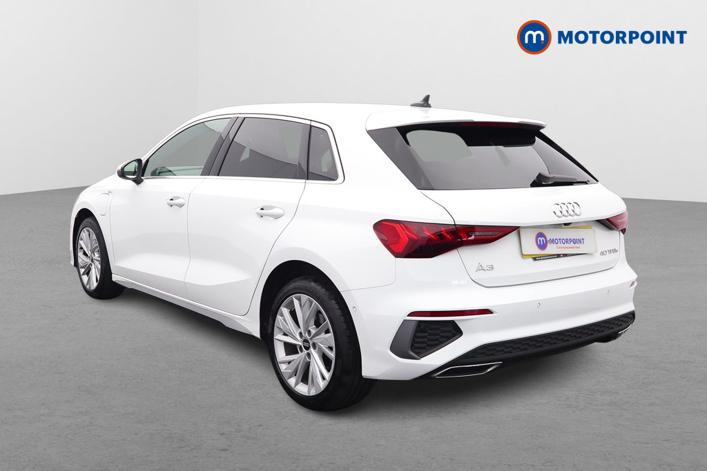 Audi A3 S Line Automatic Petrol Plug-In Hybrid Hatchback - Stock Number (1627934) - Passenger side rear corner