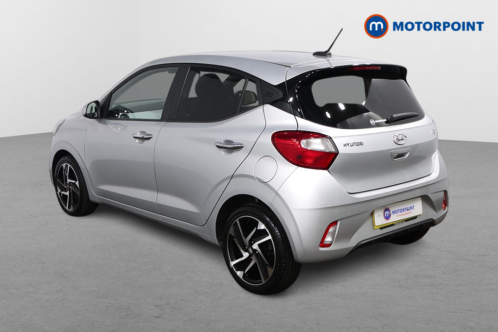 Hyundai I10 Premium Automatic Petrol Hatchback - Stock Number (1629116) - Passenger side rear corner