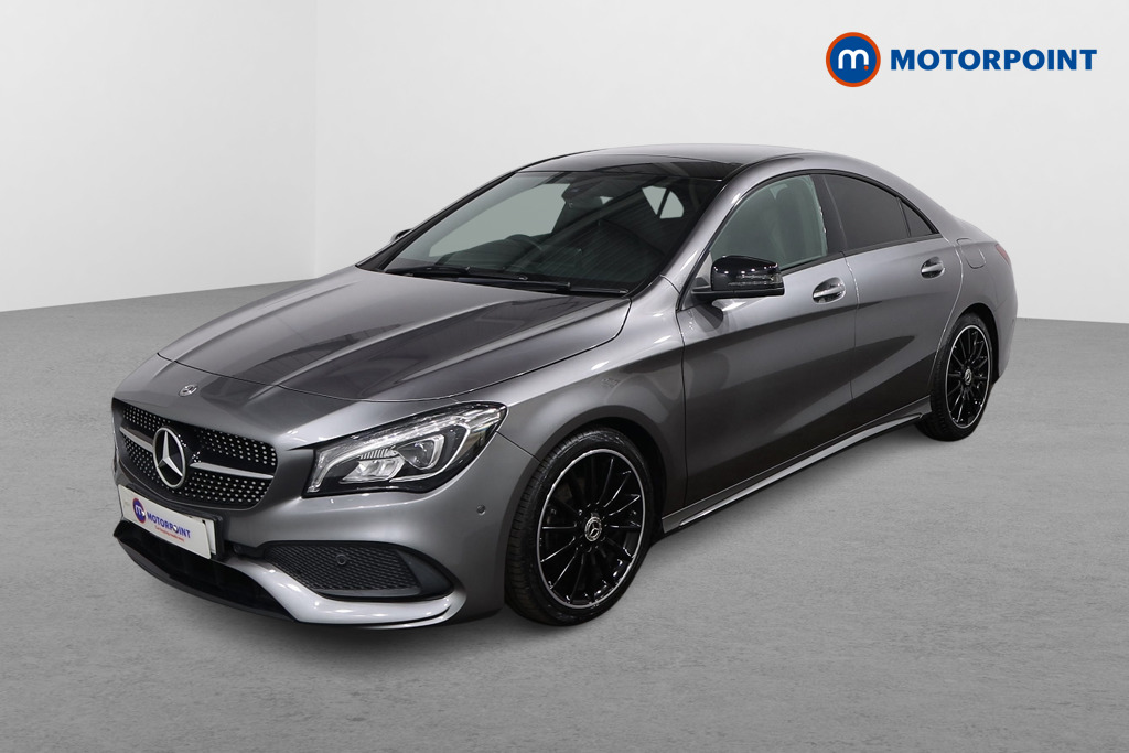 Mercedes-Benz CLA Amg Line Night Edition Plus Manual Petrol Coupe - Stock Number (1634719) - Passenger side front corner