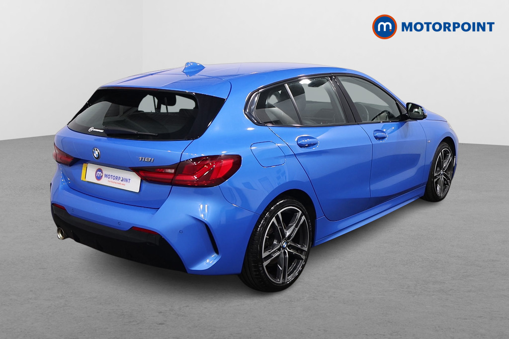 BMW 1 Series M Sport Manual Petrol Hatchback - Stock Number (1635215) - Drivers side rear corner