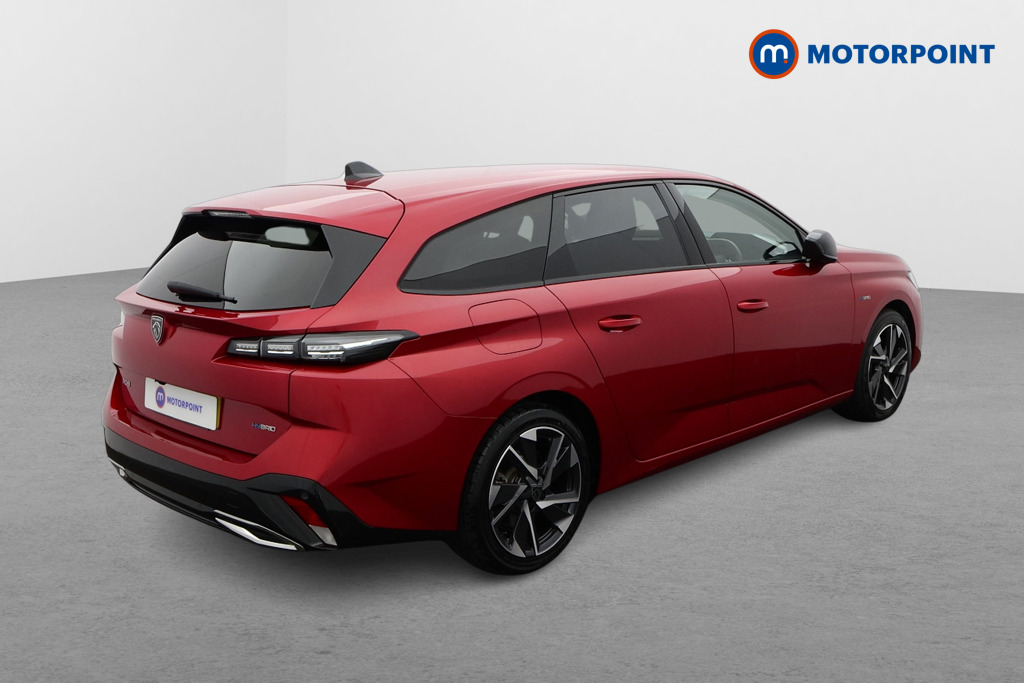 Peugeot 308 Allure Premium Automatic Petrol Plug-In Hybrid Estate - Stock Number (1635657) - Drivers side rear corner