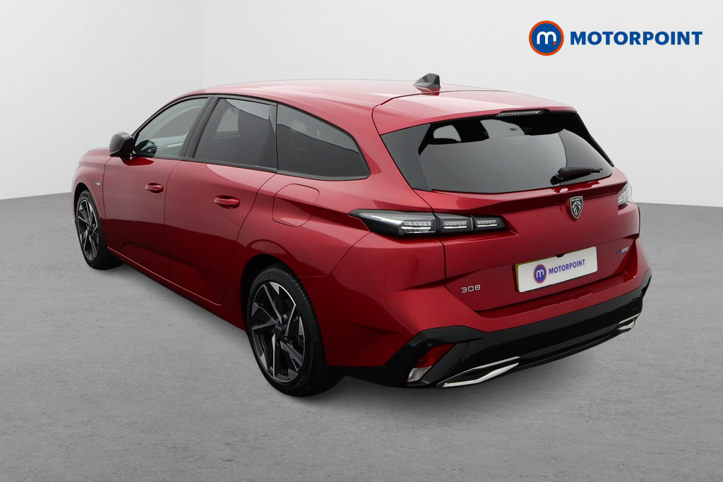 Peugeot 308 Allure Premium Automatic Petrol Plug-In Hybrid Estate - Stock Number (1635657) - Passenger side rear corner