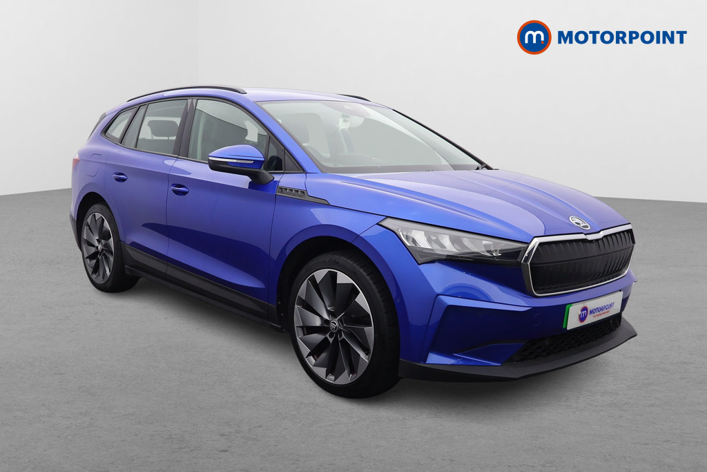 Skoda Enyaq 60 Ecosuite Automatic Electric SUV - Stock Number (1605785) - Drivers side front corner