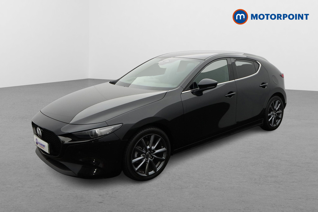 Mazda 3 Exclusive-Line Automatic Petrol Hatchback - Stock Number (1609037) - Passenger side front corner