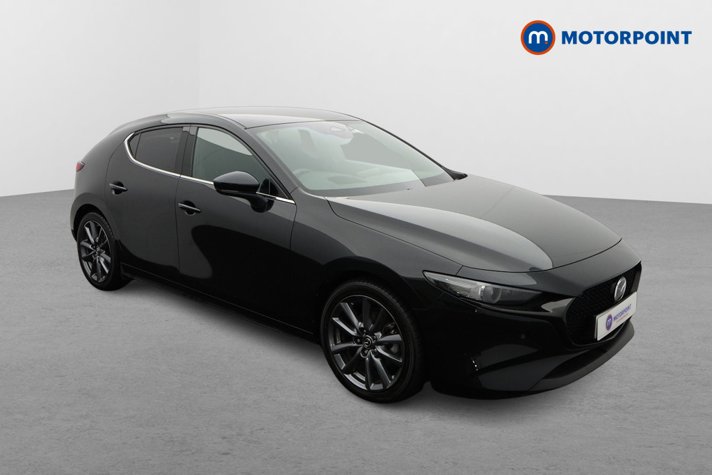 Mazda 3 Exclusive-Line Automatic Petrol Hatchback - Stock Number (1609037) - Drivers side front corner