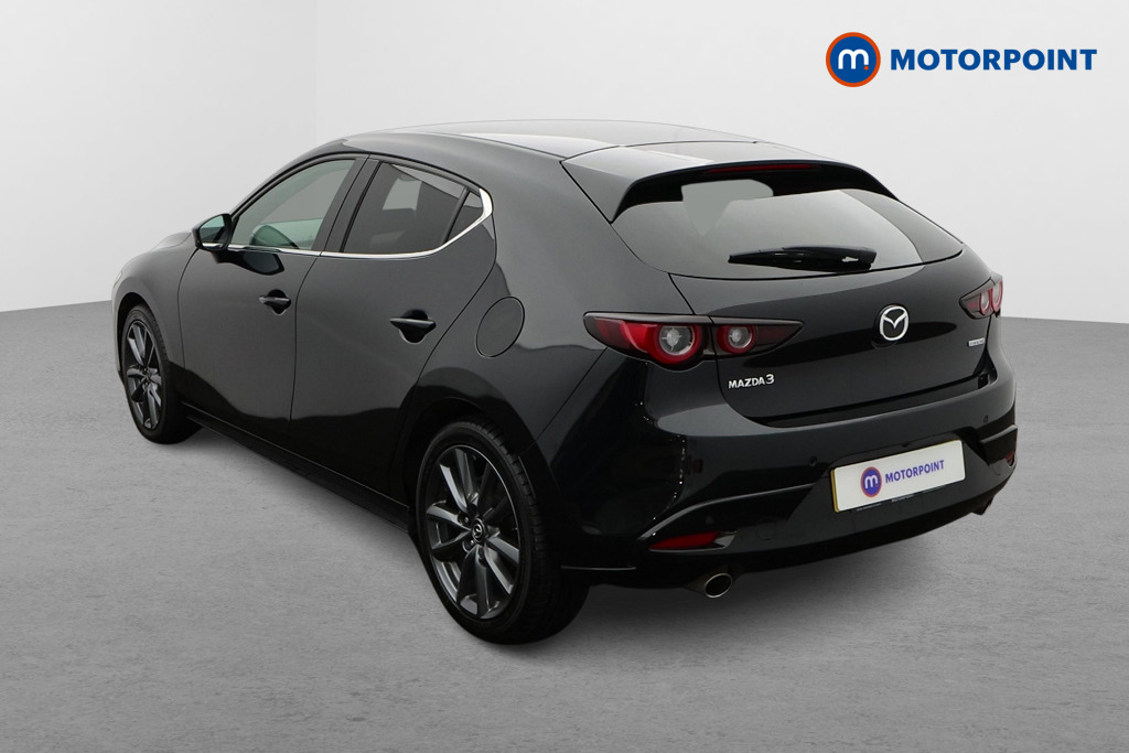 Mazda 3 Exclusive-Line Automatic Petrol Hatchback - Stock Number (1609037) - Passenger side rear corner