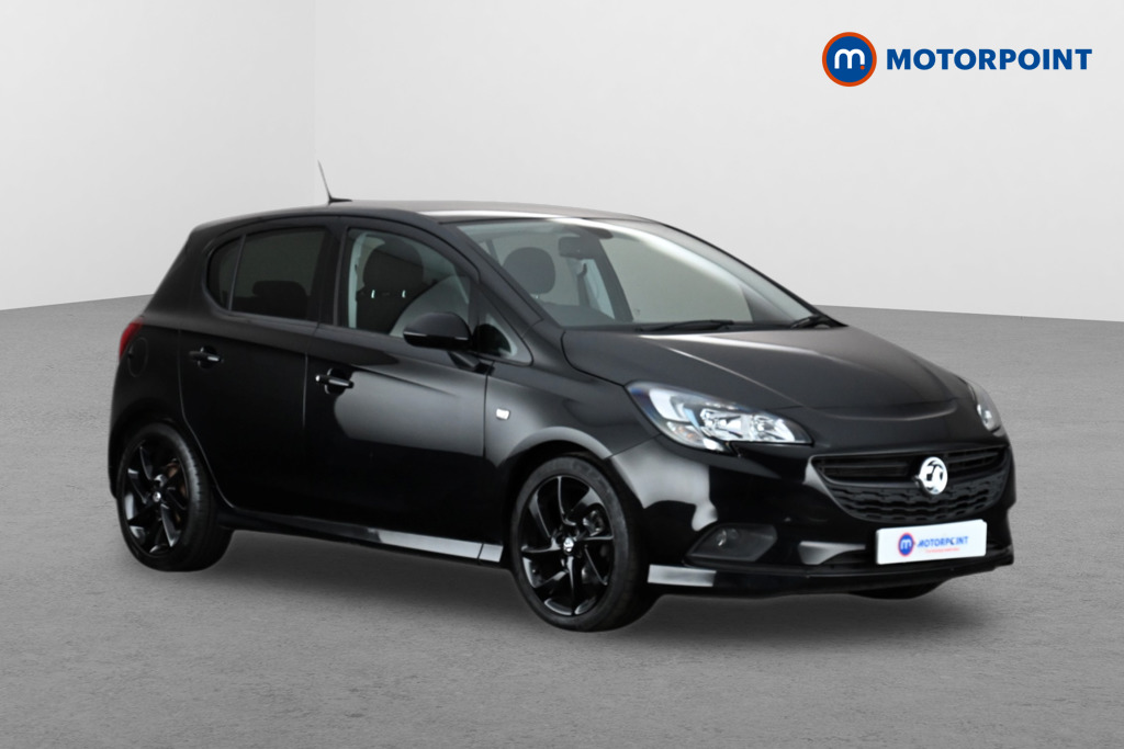 Vauxhall Corsa Sri Vx-Line Nav Black Manual Petrol Hatchback - Stock Number (1625744) - Drivers side front corner