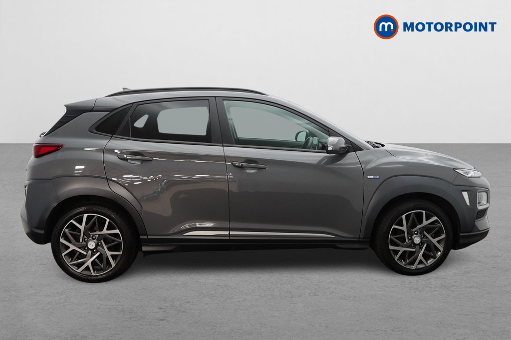 Hyundai Kona Premium Automatic Petrol-Electric Hybrid SUV - Stock Number (1628401) - Drivers side