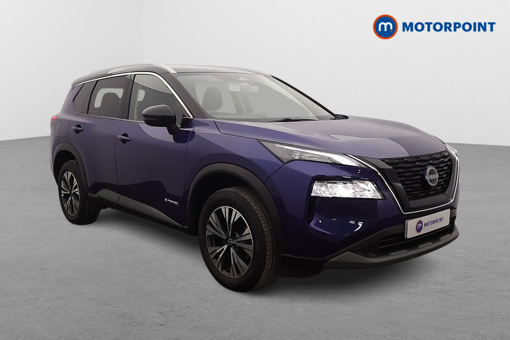 Nissan X-Trail N-Connecta Automatic Petrol-Electric Hybrid SUV - Stock Number (1631284) - Drivers side front corner