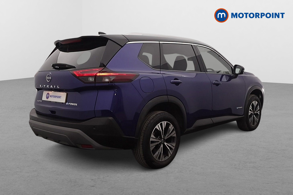 Nissan X-Trail N-Connecta Automatic Petrol-Electric Hybrid SUV - Stock Number (1631284) - Drivers side rear corner