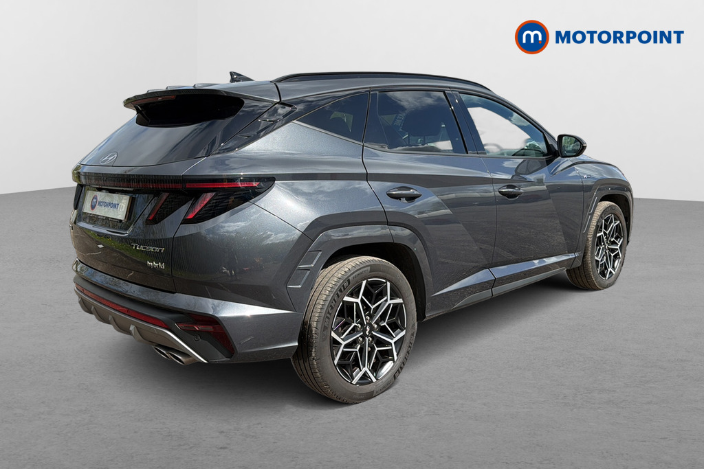 Hyundai Tucson N Line S Automatic Petrol-Electric Hybrid SUV - Stock Number (1631489) - Passenger side rear corner