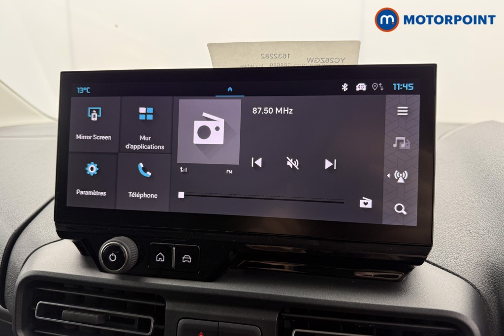 Citroen Berlingo Enterprise Manual Diesel Panel Van - Stock Number (1632282) - 2nd supplementary image