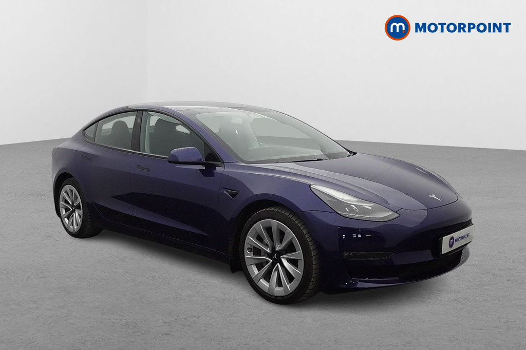 Tesla Model 3 Long Range Automatic Electric Saloon - Stock Number (1632293) - Drivers side front corner