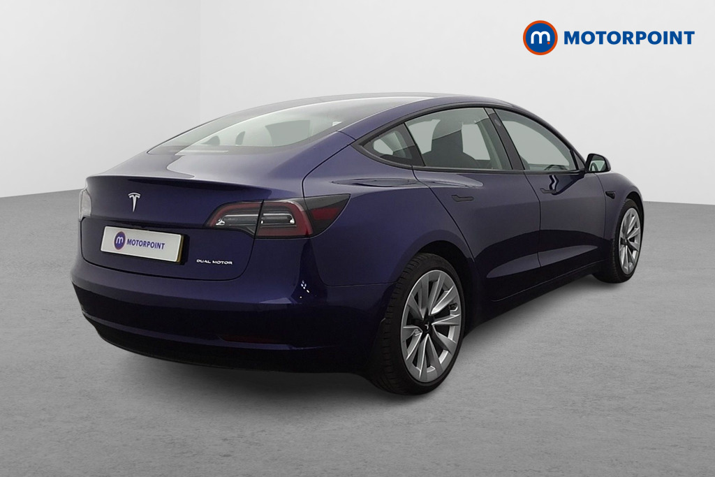 Tesla Model 3 Long Range Automatic Electric Saloon - Stock Number (1632293) - Drivers side rear corner
