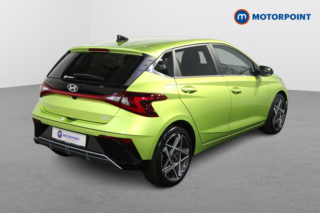 Hyundai I20 Premium Manual Petrol Hatchback - Stock Number (1633214) - Drivers side rear corner