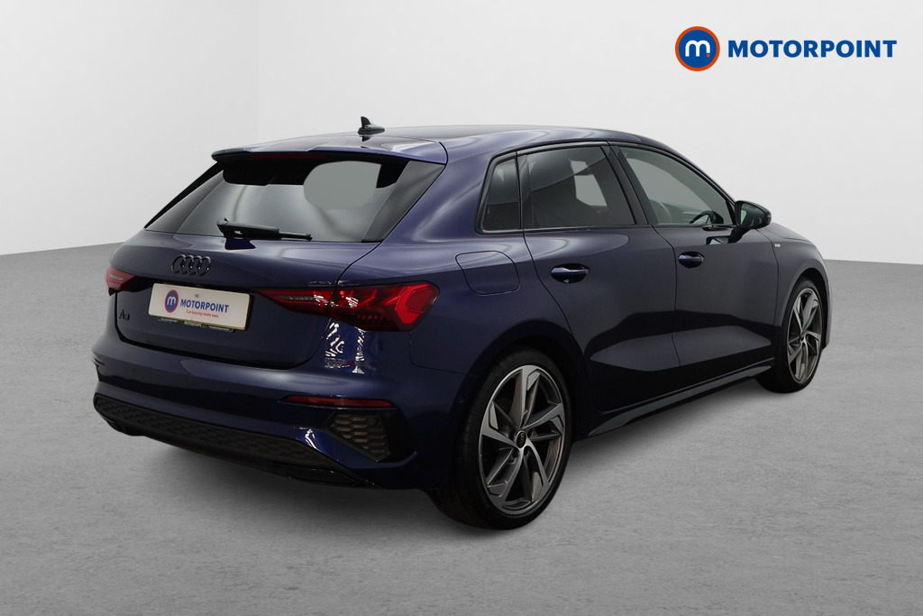 Audi A3 Black Edition Automatic Petrol Hatchback - Stock Number (1634395) - Drivers side rear corner