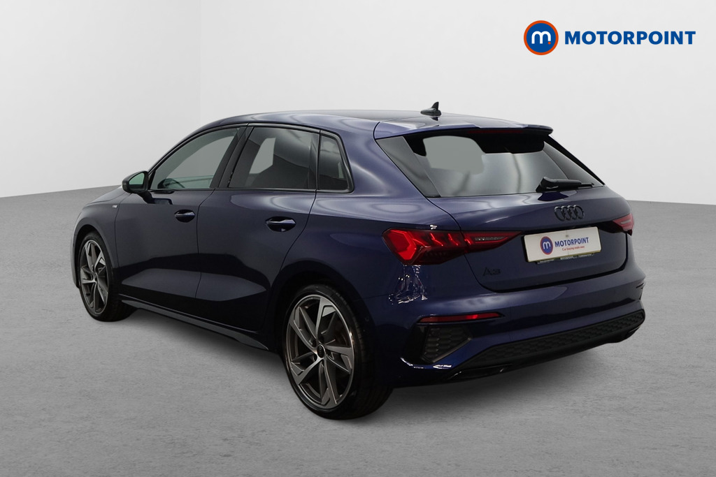 Audi A3 Black Edition Automatic Petrol Hatchback - Stock Number (1634395) - Passenger side rear corner