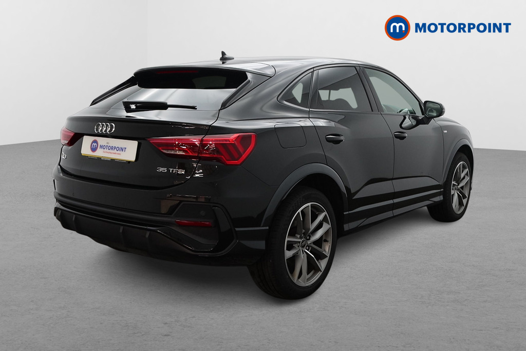 Audi Q3 Black Edition Automatic Petrol SUV - Stock Number (1634415) - Drivers side rear corner
