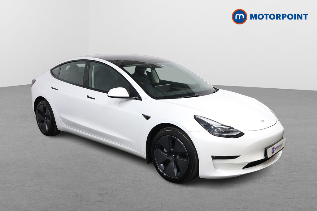 Tesla Model 3 Long Range Automatic Electric Saloon - Stock Number (1634441) - Drivers side front corner