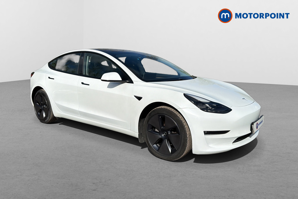 Tesla Model 3 Long Range Automatic Electric Saloon - Stock Number (1634787) - Drivers side front corner
