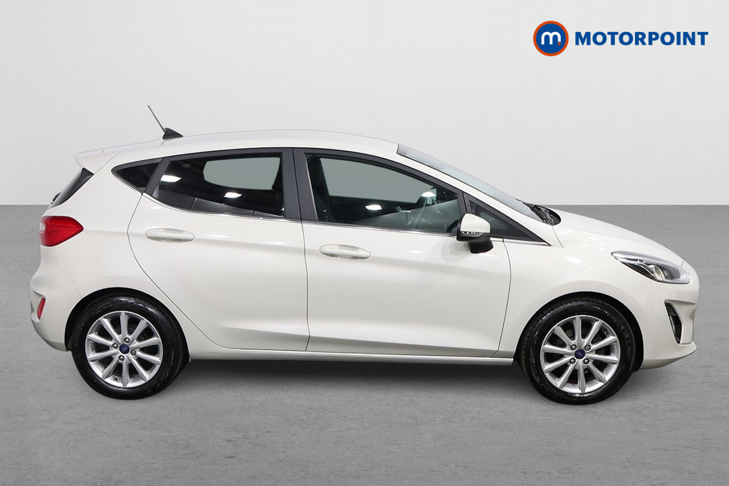 Ford Fiesta Titanium Manual Petrol Hatchback - Stock Number (1635165) - Drivers side