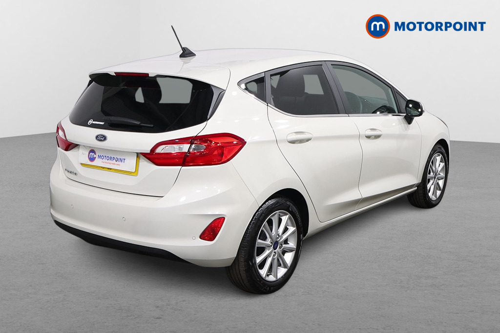 Ford Fiesta Titanium Manual Petrol Hatchback - Stock Number (1635165) - Drivers side rear corner