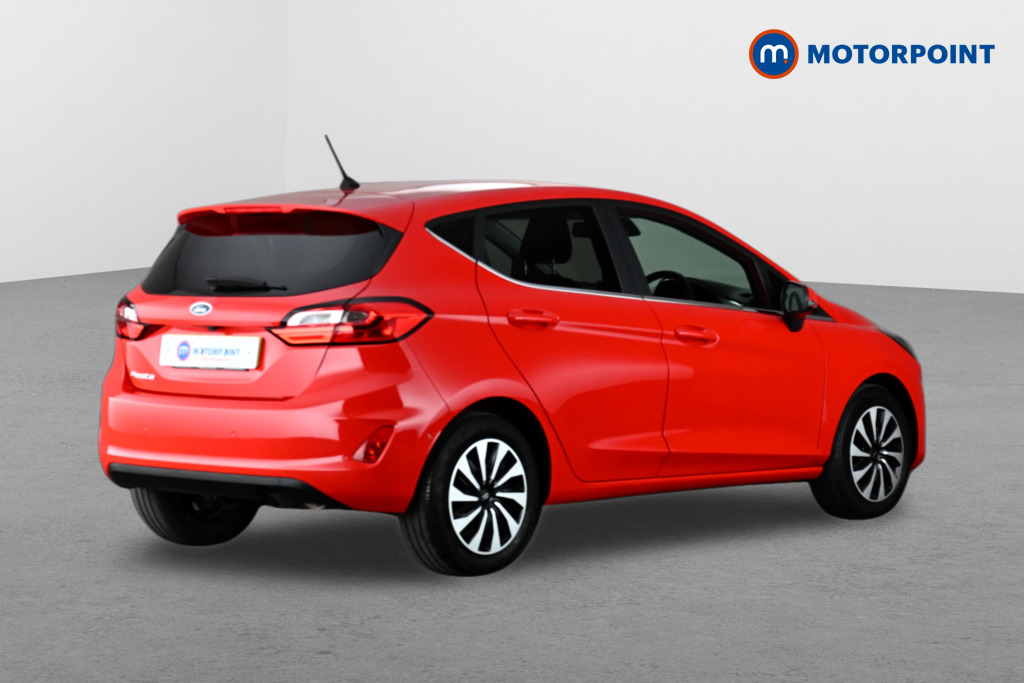 Ford Fiesta Titanium Manual Petrol Hatchback - Stock Number (1636098) - Drivers side rear corner