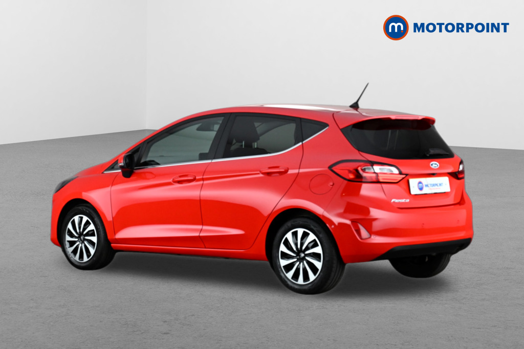 Ford Fiesta Titanium Manual Petrol Hatchback - Stock Number (1636098) - Passenger side rear corner