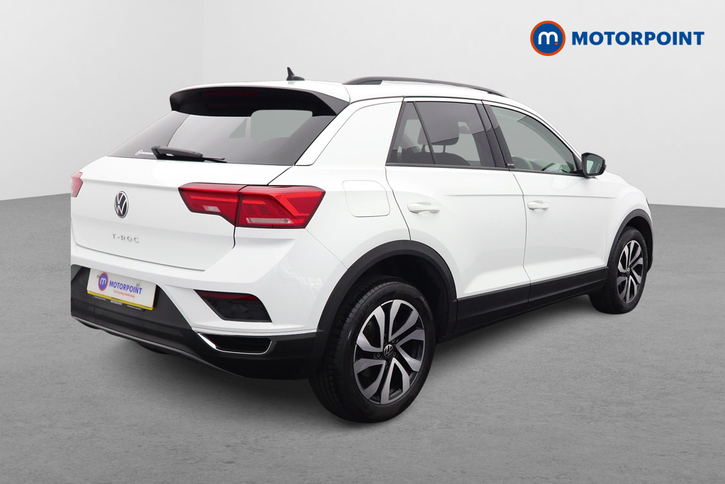 Volkswagen T-Roc Active Manual Petrol SUV - Stock Number (1609137) - Drivers side rear corner