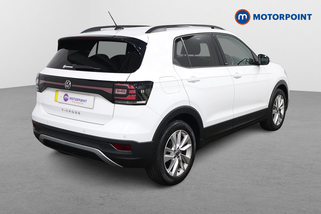 Volkswagen T-Cross Active Automatic Petrol SUV - Stock Number (1629138) - Drivers side rear corner
