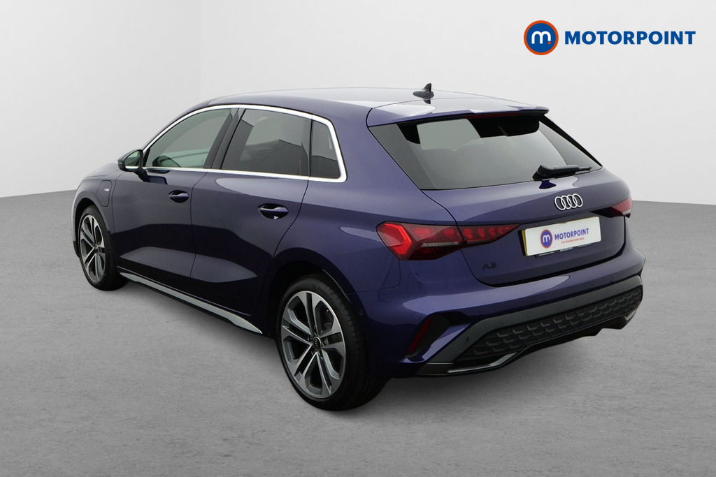 Audi A3 S Line Automatic Petrol Plug-In Hybrid Hatchback - Stock Number (1630374) - Passenger side rear corner