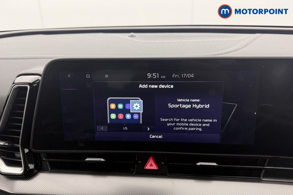 KIA Sportage Gt-Line Automatic Petrol-Electric Hybrid SUV - Stock Number (1631164) - 12th supplementary image