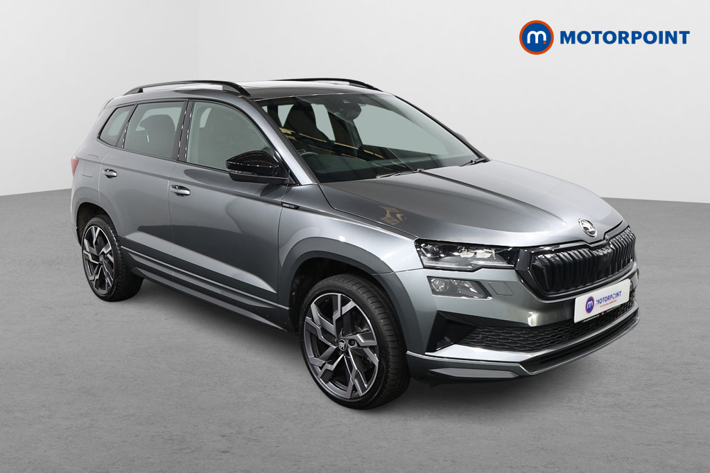 Skoda Karoq Sportline Edition Automatic Petrol SUV - Stock Number (1633100) - Drivers side front corner