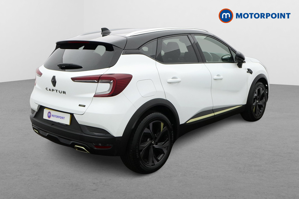 Renault Captur Engineered Automatic Petrol-Electric Hybrid SUV - Stock Number (1633552) - Drivers side rear corner