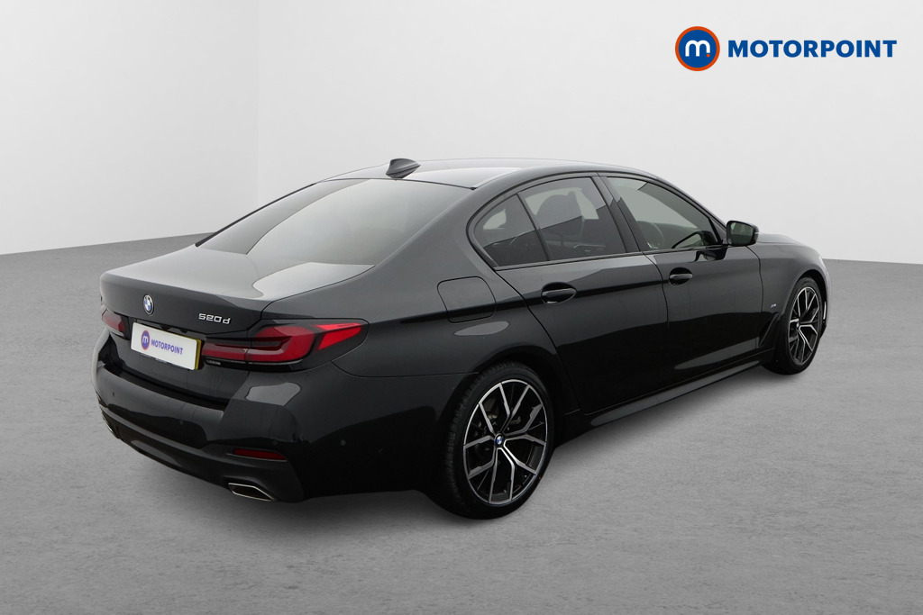 BMW 5 Series M Sport Automatic Diesel Saloon - Stock Number (1635286) - Drivers side rear corner